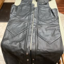 New Harley Davidson Motorcycle Chaps Size M