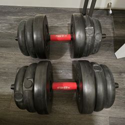 35 lbs dumbells