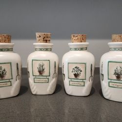 Pflatzgraff Naturewood Set Of 4 Spice Jars