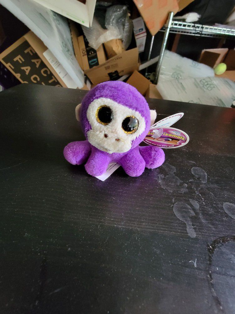 Surprizamals Purple Spider Monkey Beanie named David