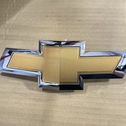 Chevy Front Bowtie Emblem Gold