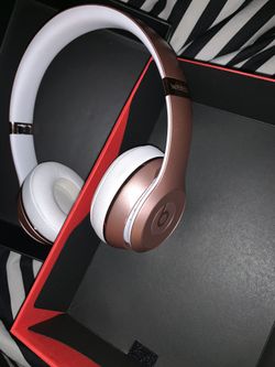 Limited edition rose gold beats