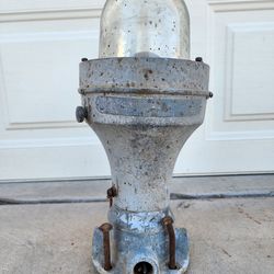 Vintage Appleton Airport Aviation Runway Landing Strip Light Assembly
