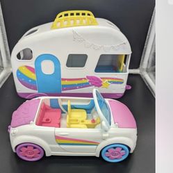 Shopkins! Large Bag! Includes The Camper!