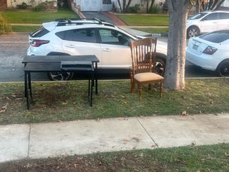 Free chairs and tables