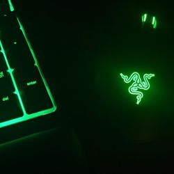 Gently Used Razer Mouse And Keyboard