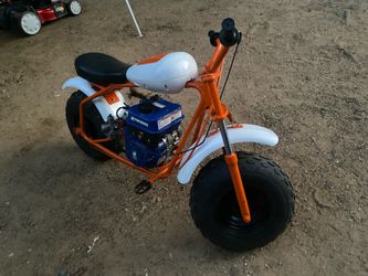 MINI BIKE SEMINUEVA CON MOTOR NUEVO 212cc GOVERNER DELETE MUY RAPIDA CARBURADOR NUEVO MANESILLAS NUEVAS TRABAJA PERFECTO