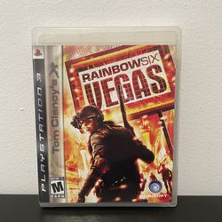 Rainbow Six Vegas PS3 Sony PlayStation 3 CIB w/ Manual Video Game