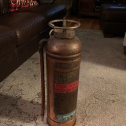 Antique Fire Extinguisher 