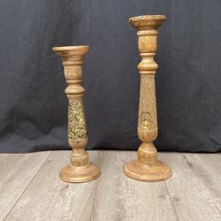 Beautiful Antique Looking candle Holders!