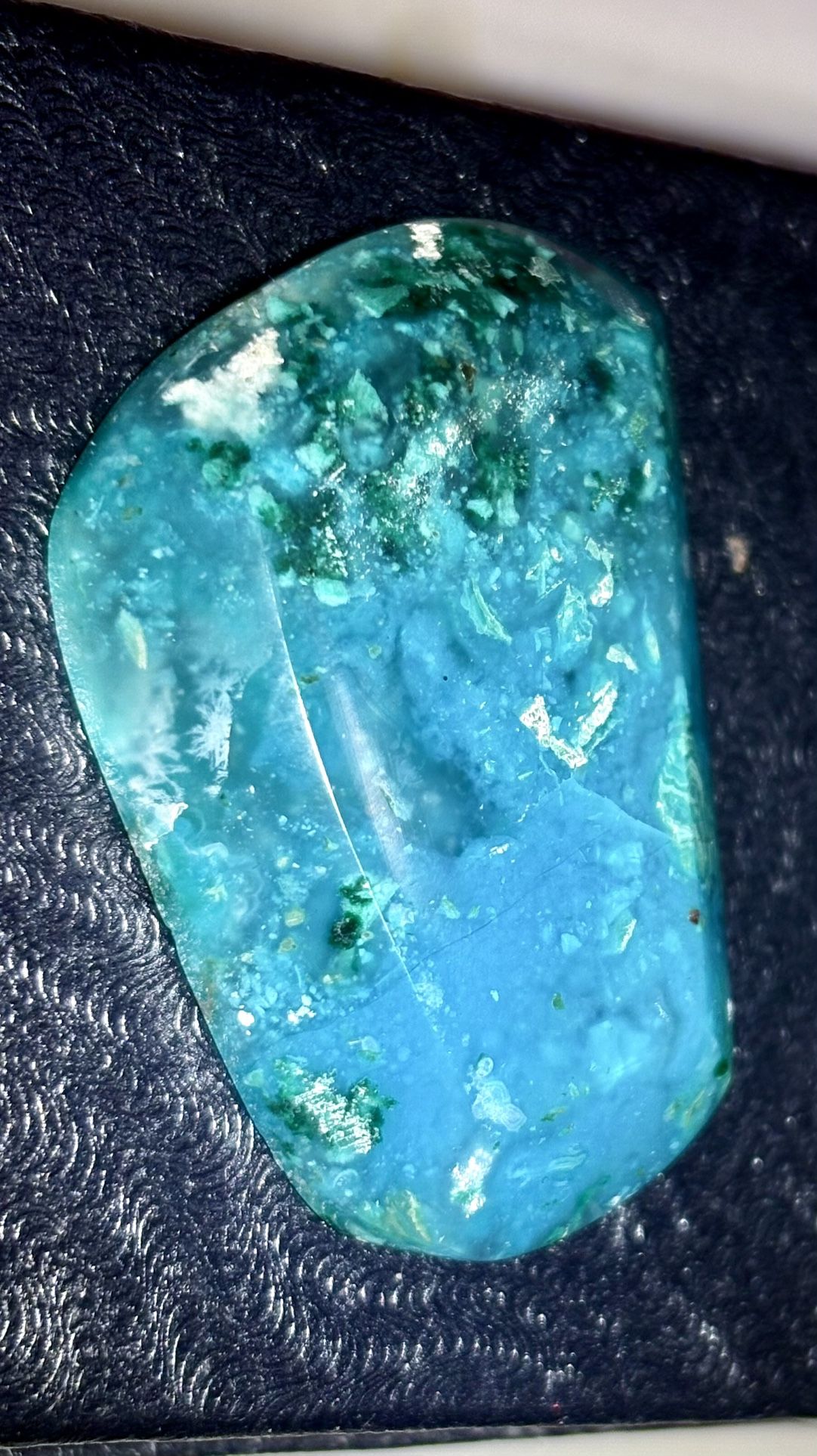 Gem Silica Cabochon, 71 Carats – Rare Collector Quality