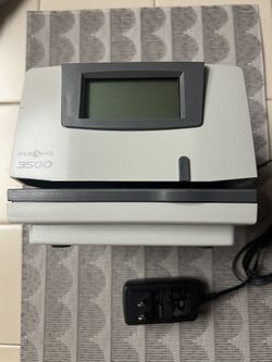 Pyramid 3500 Time Clock - Document Stamp and Job Recorder