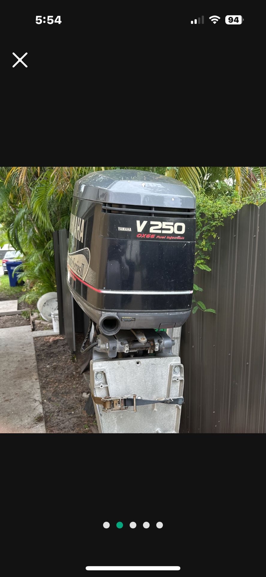 2001 Yamaha oh ox 66, 250hp Ox66 250 hp for Sale in North Miami Beach