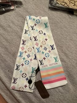 LV White Monogram  Multicolor Bandeau