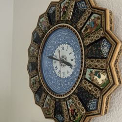 Antique Persian Handmade Clock
