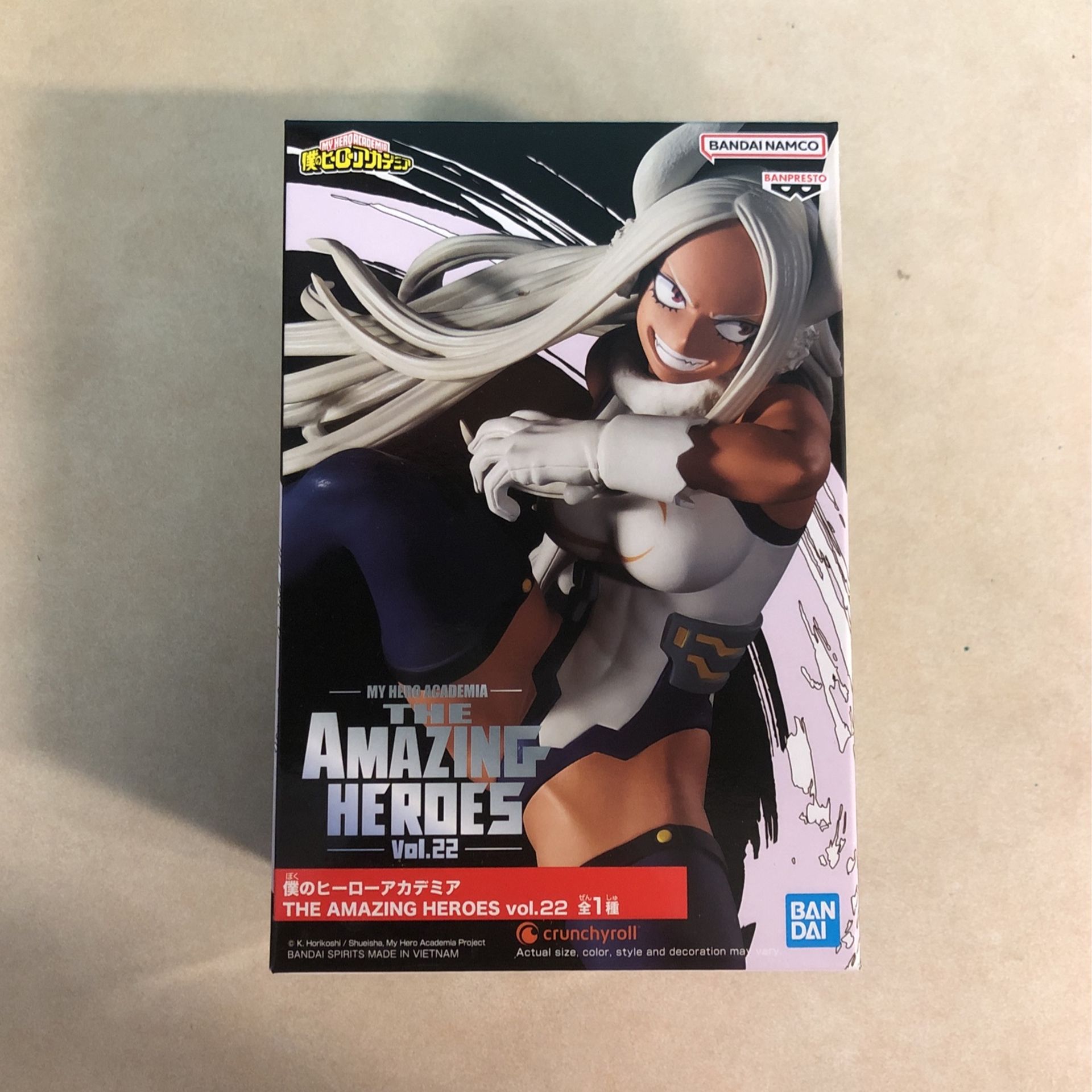 BANDAI MY HERO ACADEMIA THE AMAZING HEROES VOL 22 RUMI USAGIYAMA FIGURE STATUE