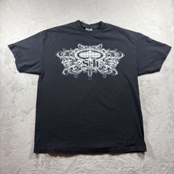 Vintage SRH Men’s XL Black No Fear Y2K Skater T Shirt #3B