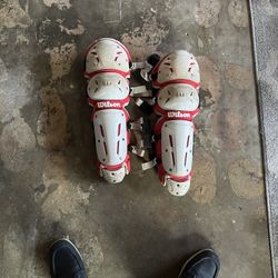 Youth Catcher Shin Guards 