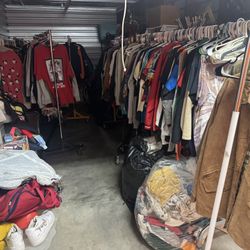 Storage Unit Sale: Clearing out 10x30 Vintage and Streetwear (Morton Grove)