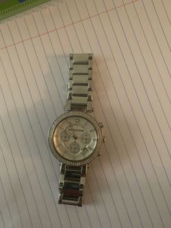 Mk watch silver