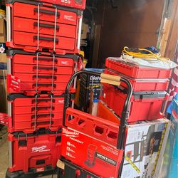 PACKOUT MILWAUKEE NEW PURCHASED With RECEIPTS Everything PO in PICS  DO NOT ASK IF I Will  TAKE LESS