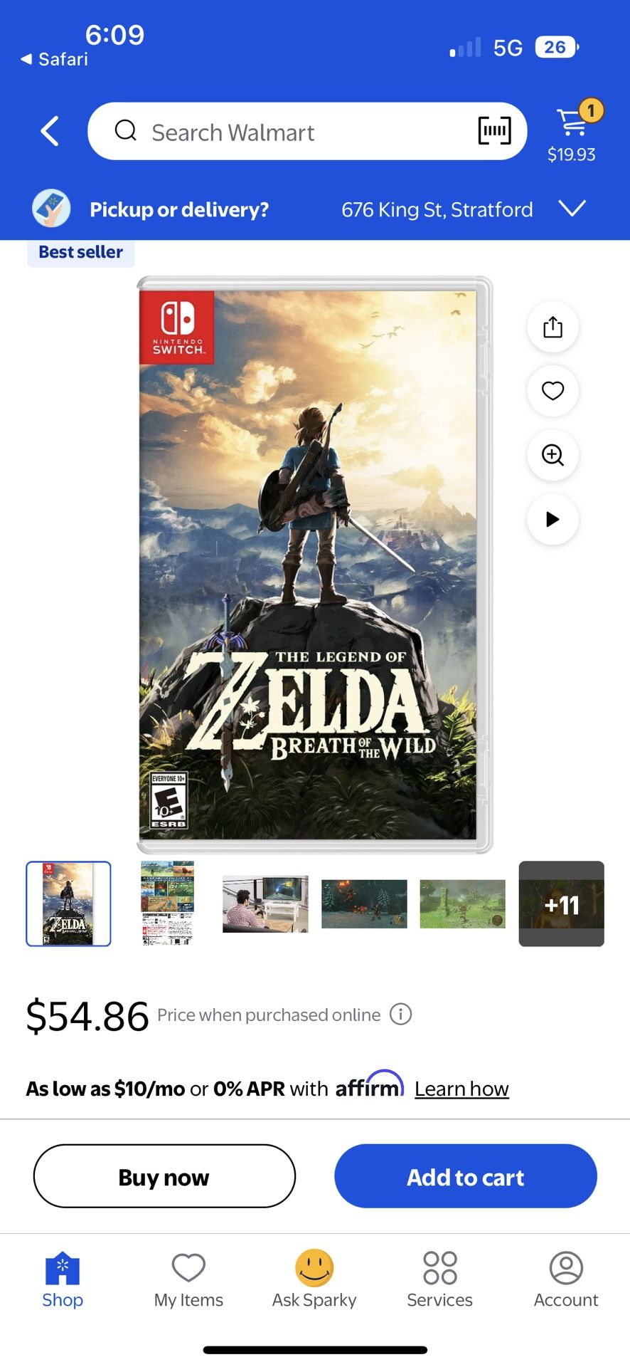 Zelda Switch Game