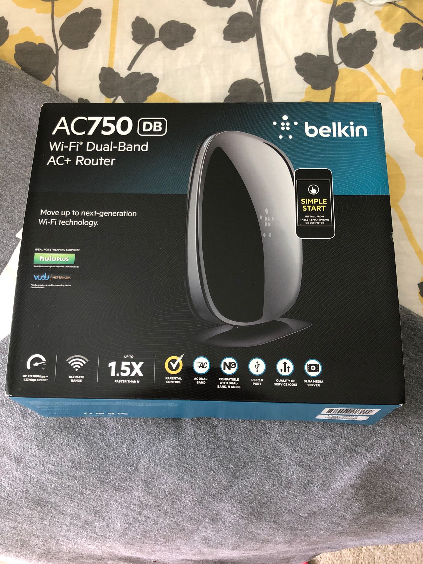 Belkin Wi-Fi Dual-Band AC+Router