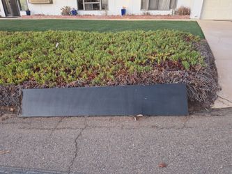 FREE Long black wooden shelf