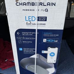 Save $90! Brand New! Chamberlain 3/4 HPS myQ Smart Compatible Belt drive Garage Door Opener Wi-Fi