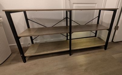 TV Console Shelf Unit