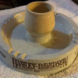 Vintage Harley Davidson Limited Edition Ashtray*Broken