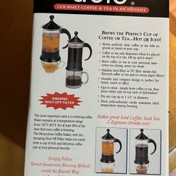 miraculous coffee and tea maker