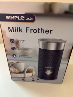 SimpleTaste 4-in-1 Electric Milk Frother