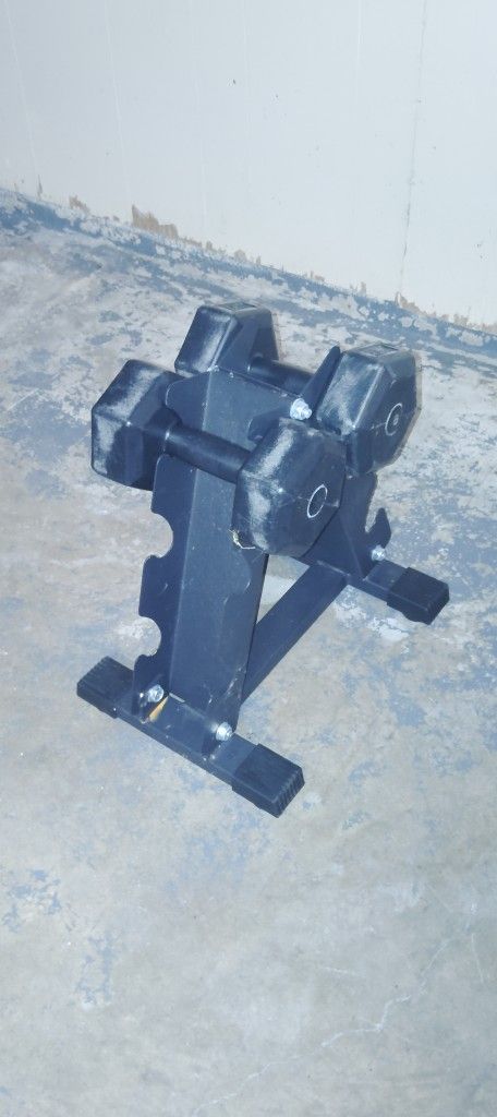 Dumbbell Rack And Dumbells