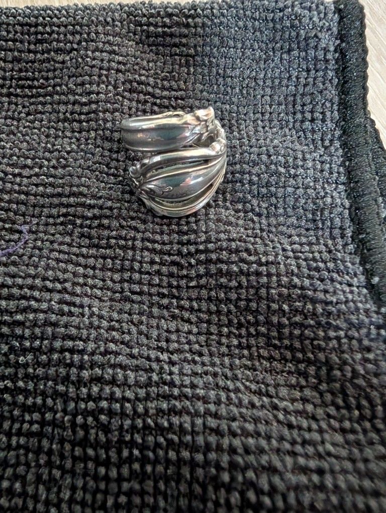Sterling Silver Spoon Ring