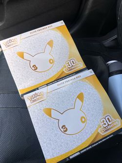 Selling Pokemon anniversary ETB