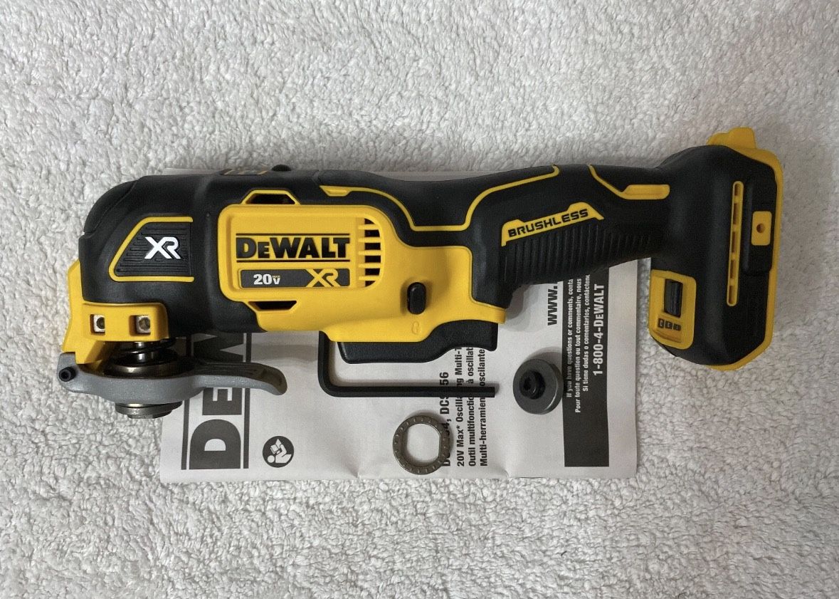 DEWALT DCS356B 20V Max XR Oscillating Multi-Tool, Variable Speed, Tool Only