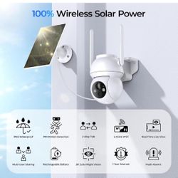 Todvor Solar Security Cameras Wireless 