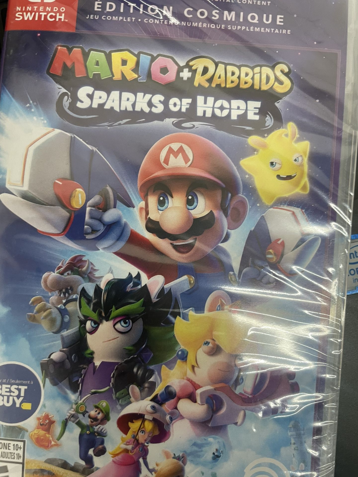 Mario + Rabbids Spark Of Home New Sealed Nintendo Switch