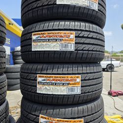 225 40 18 Vendo Un Seth De Llantas De La Marca ARROYO Con 50 Mil Millas De Garantía Las 4