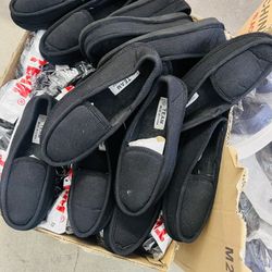Beautiful Black Slippers $7