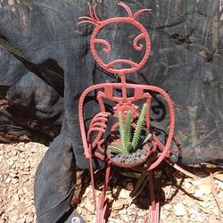 Garden Girl Yard Art