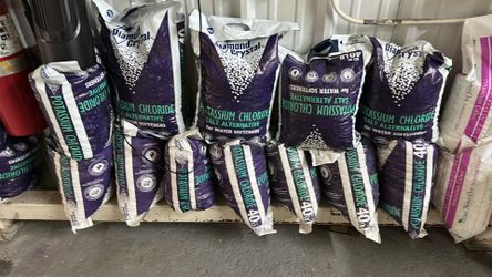 Potassium chloride for water softener