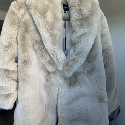 Jlux Label Fur Coat 