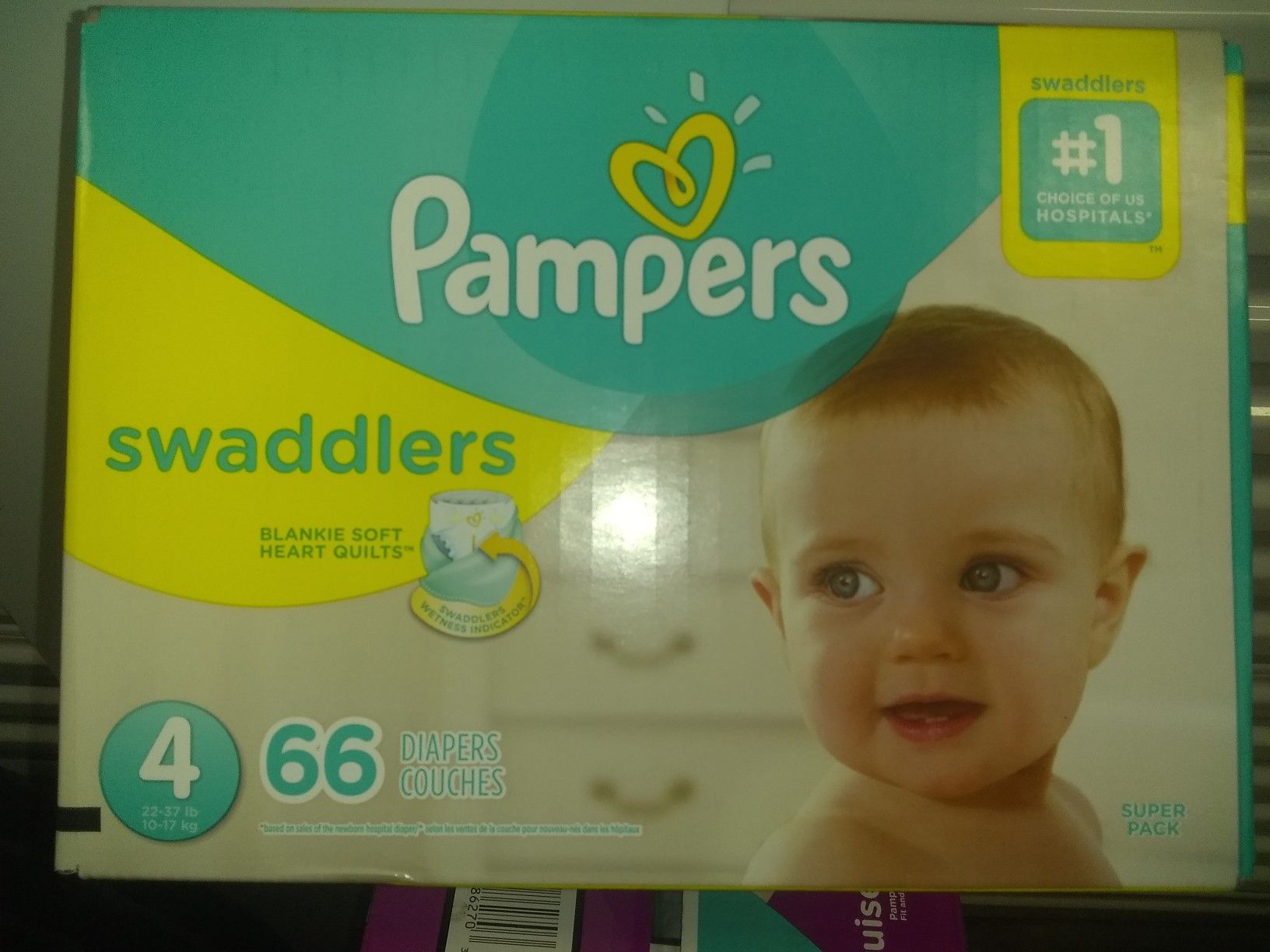 Pampers swaddlers