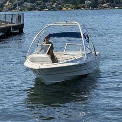 2002 Bayliner Capri Bowrider 3.0 L Engine With only 424 Hours.