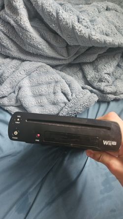 Nintendo Wii U video game console.