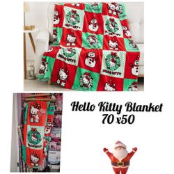 Nwt HELLO KITTY 70 X 50 BLANKET 