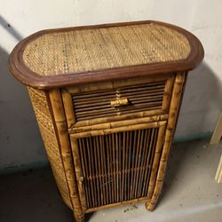 Island Wicker Table