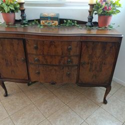 Rare Walnut Cabinet by West of Scotland Furniture